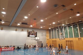 Hélios Basket contre le BBC Troistorrents